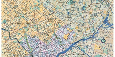 Philly carte vélo